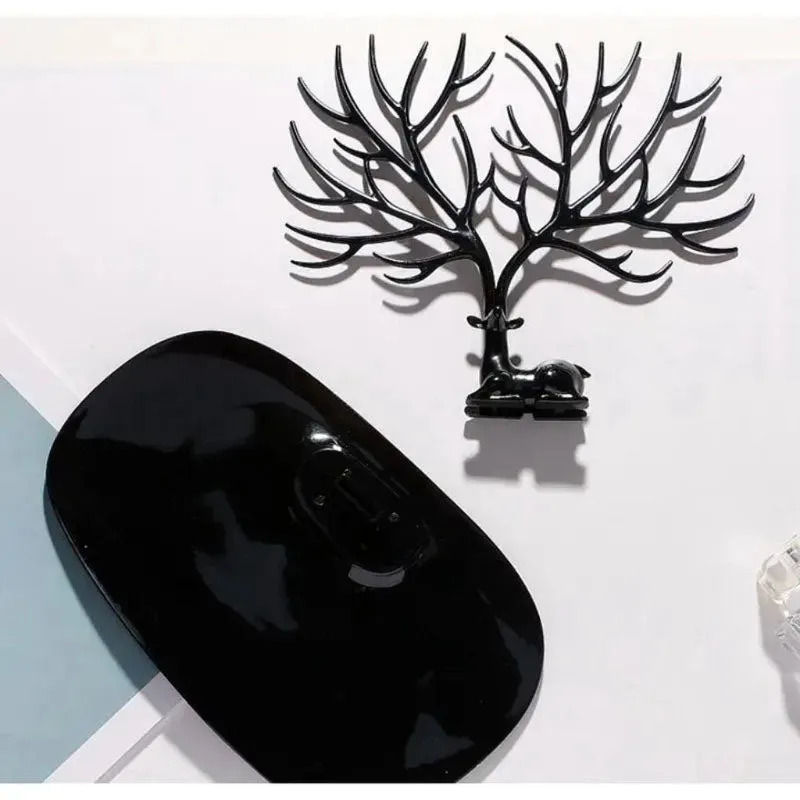 Autumn Tree Jewellery Organizer - Black