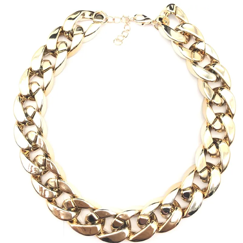 Bold Chain Statement Jewelry Set for Women