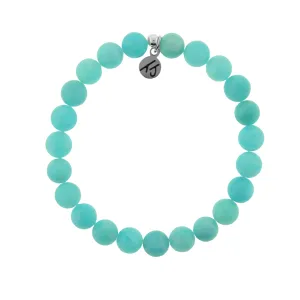 Defining Bracelet- Soothing Bracelet with Peruvian Amazonite Gemstones