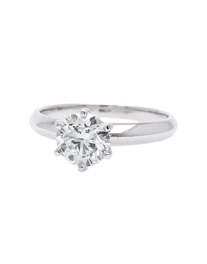 Diamond Ring - 1.00 carat Lab Grown Diamond Ring in 18ct White Gold - 785729