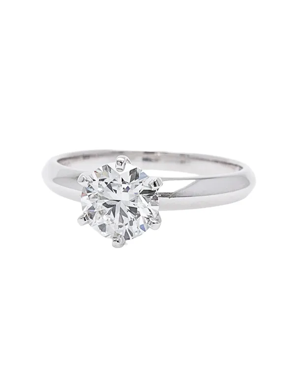 Diamond Ring - 1.00 carat Lab Grown Diamond Ring in 18ct White Gold - 785729