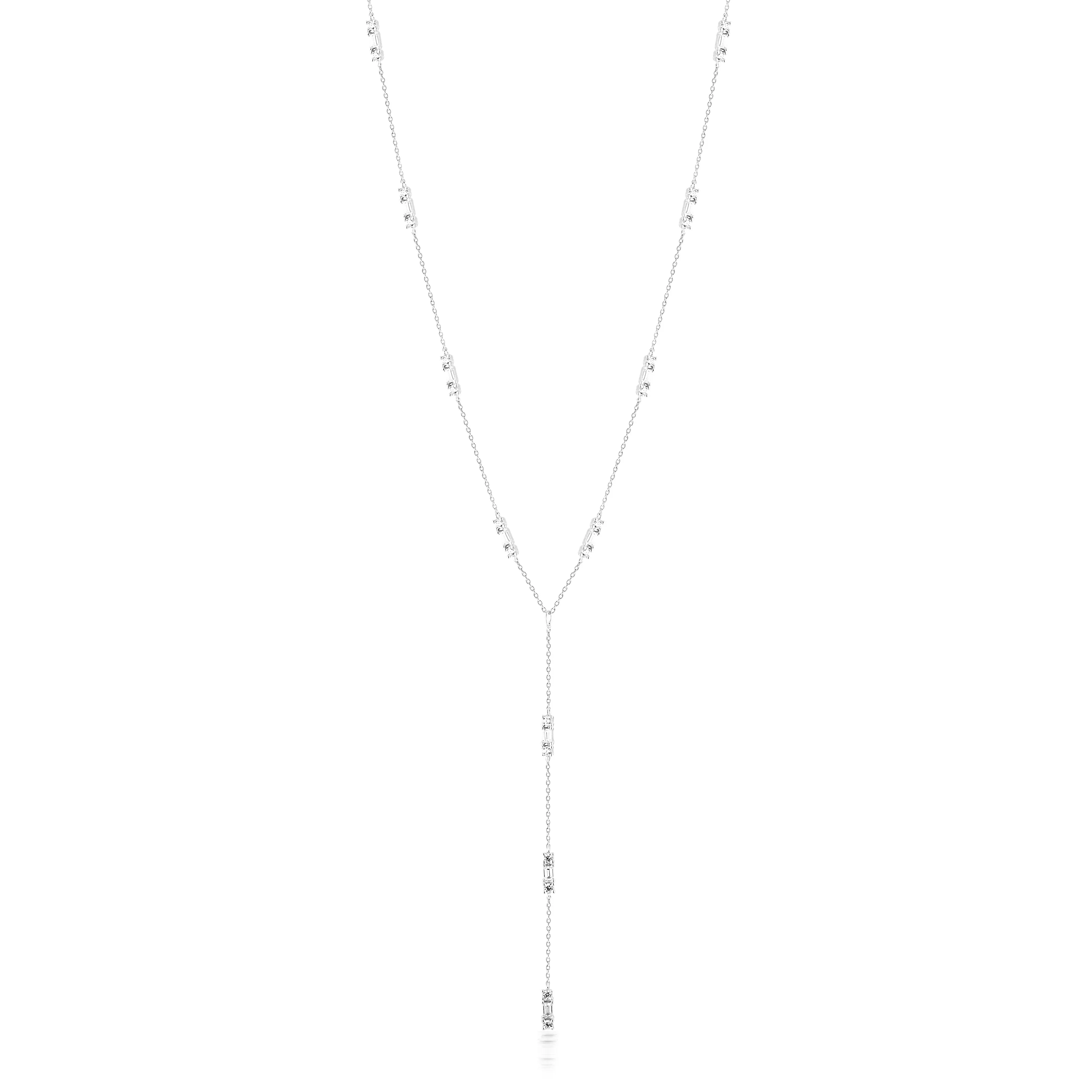 GEORGINI THE LAYERED EDIT TOLU NECKLACE SILVER