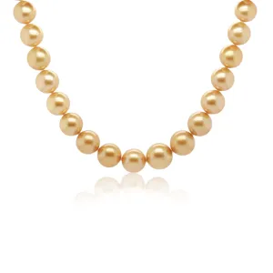 Golden South Sea Pearl Necklace