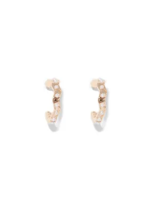 Hope Pearl Hoop Earrings