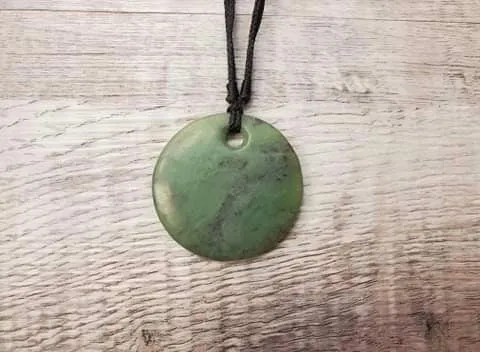 Jade Circle Pendants- made in Jade City