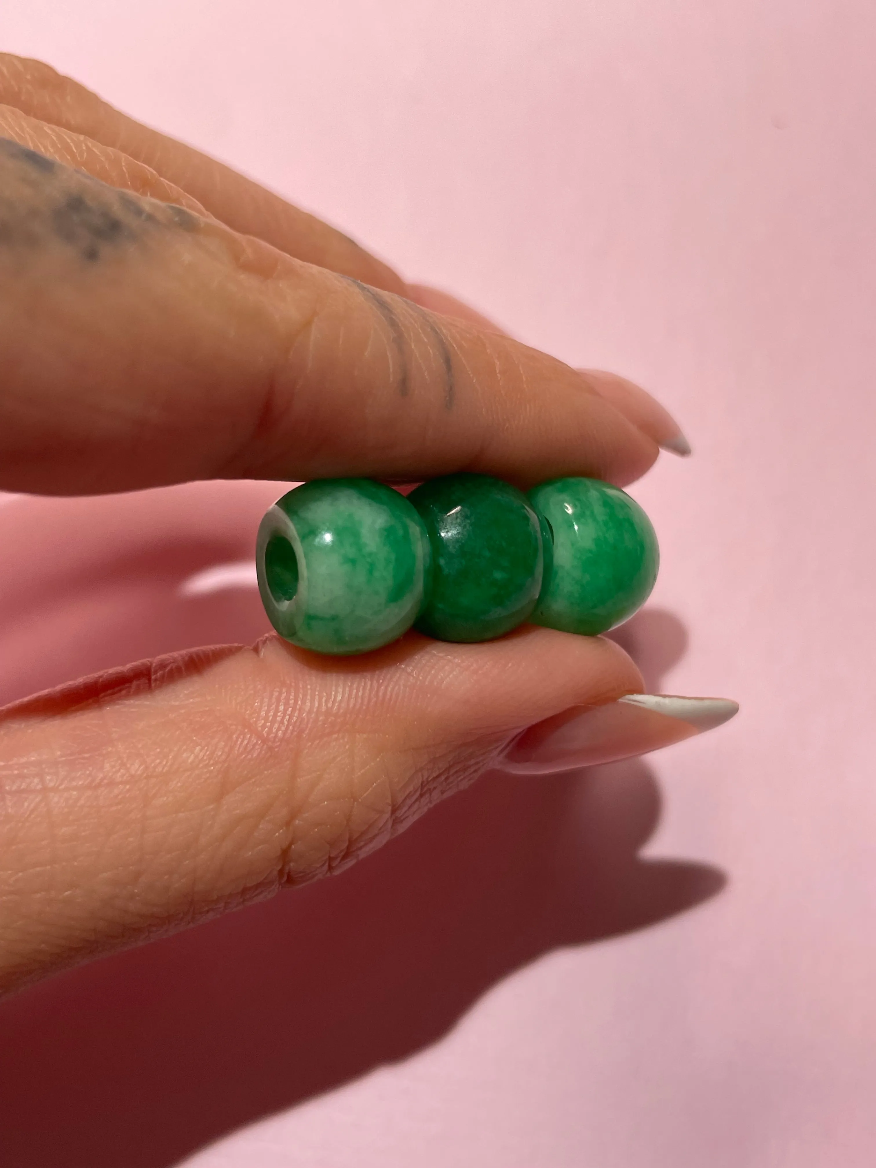 Jade Spacer Pendant