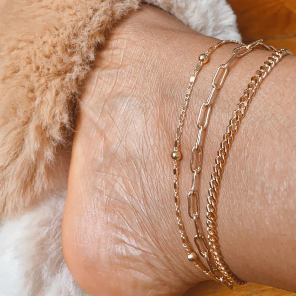 Jeanine Bead Anklet