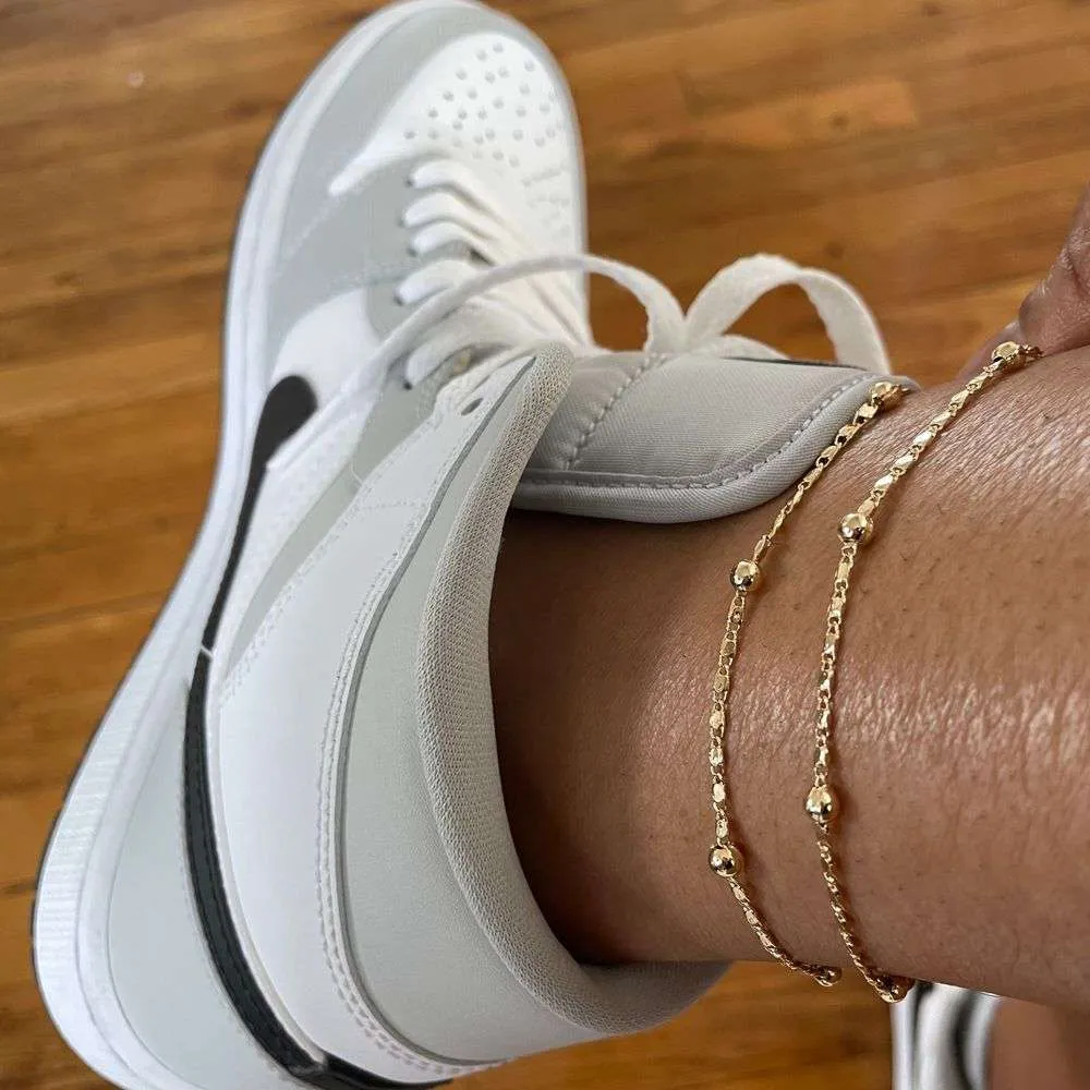 Jeanine Bead Anklet