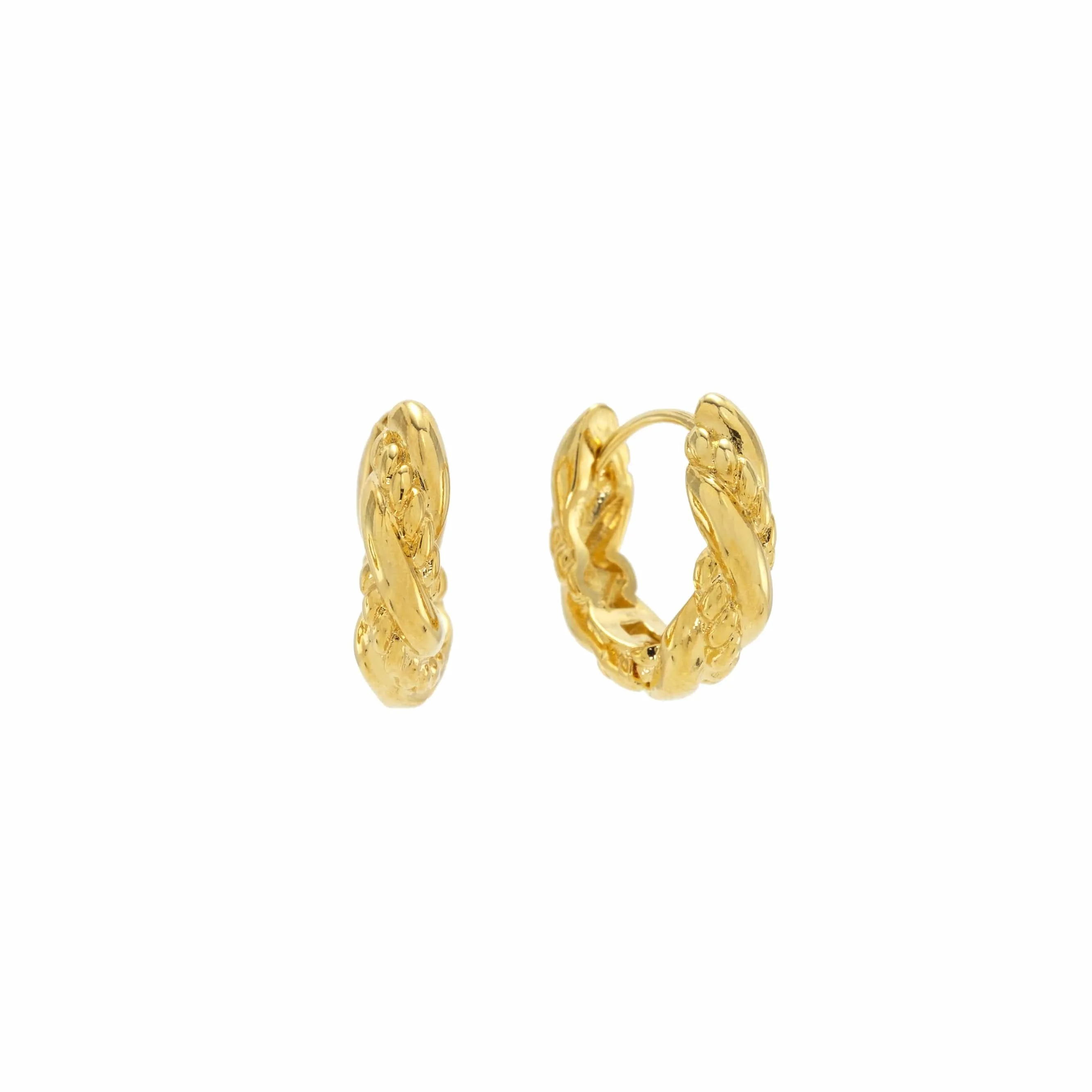 Jessie 15mm Huggie Hoop Earrings