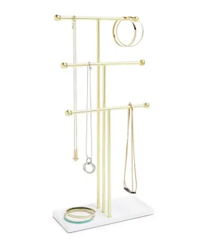 Jewelery stand "TRIGEM" for necklaces - jewelery tree with storage space