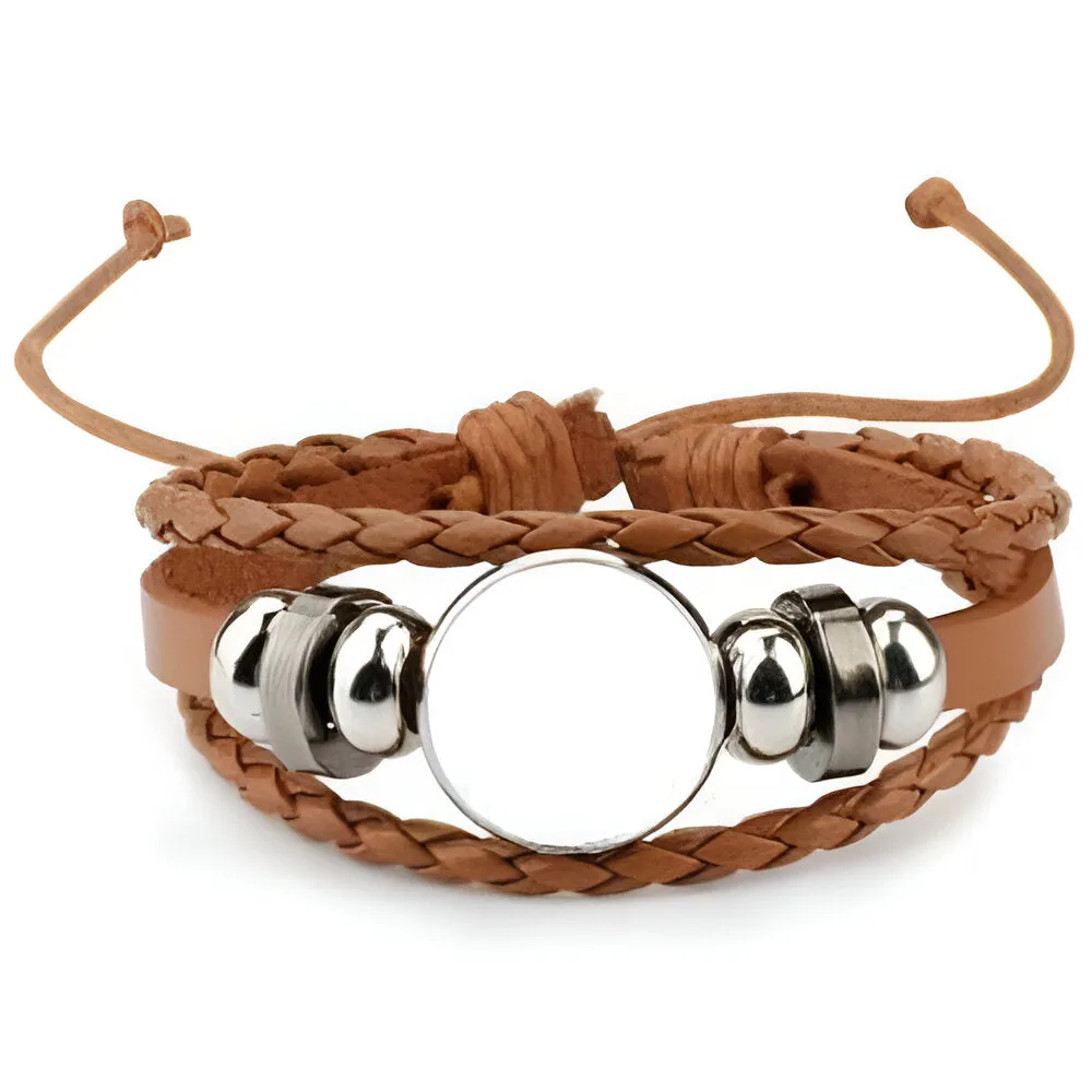 Jewellery - Bracelet - Leather Bracelet - Brown