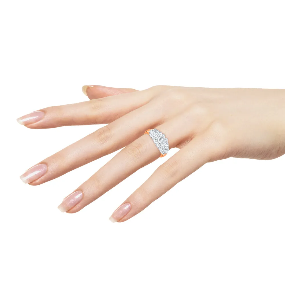 KATARINA 1/2 cttw Diamond Anniversary Ring