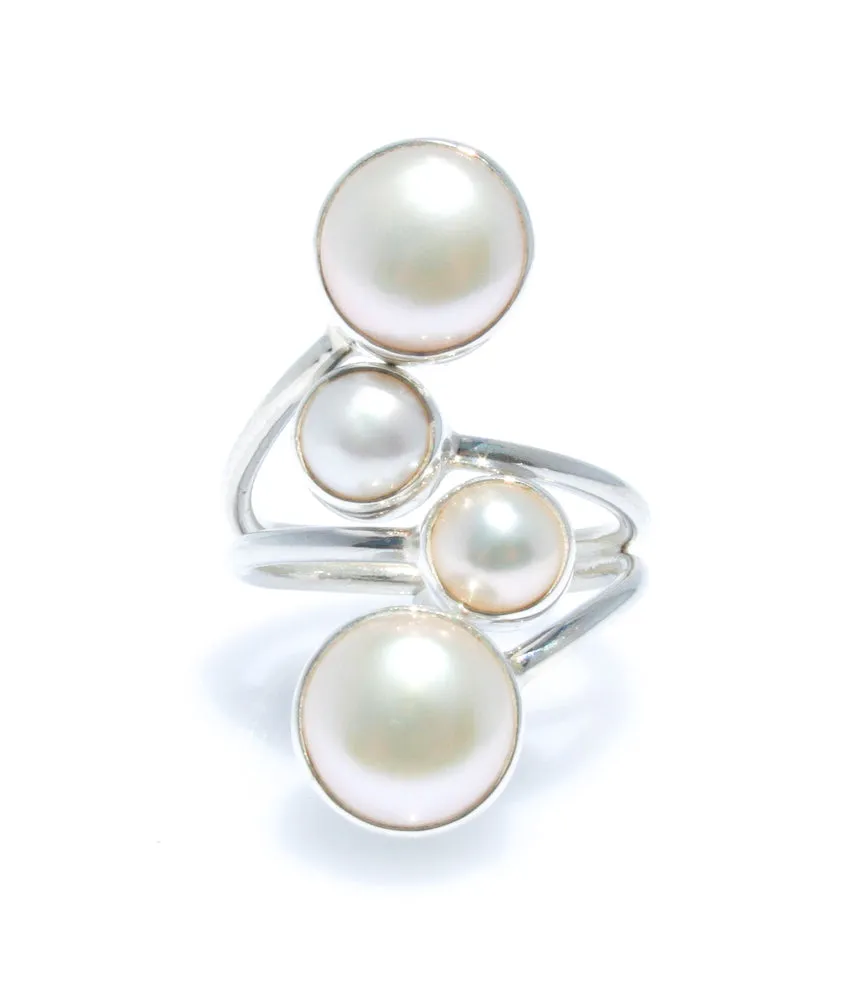 Kimberly Moons Pearl Ring