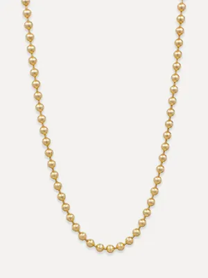 Modern Bead Chain Necklace