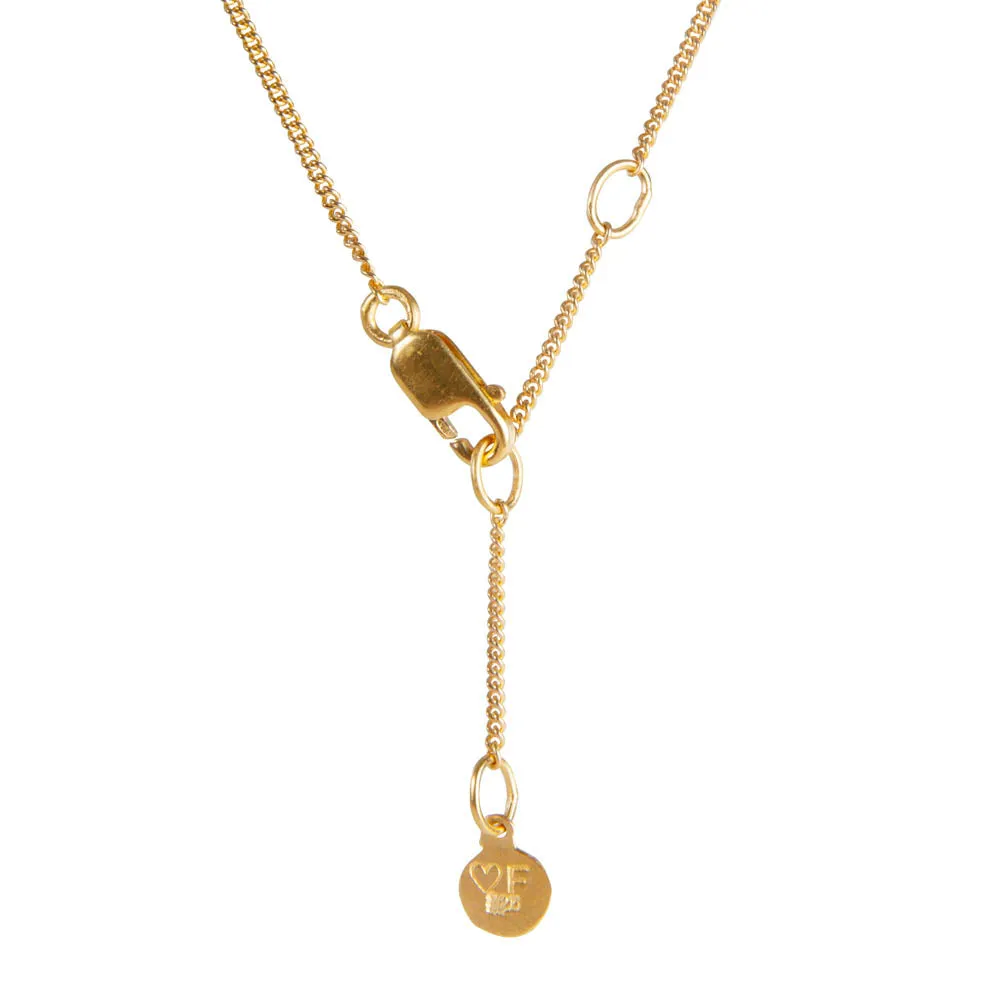 MOROCCAN DROP NECKLACE - GOLD