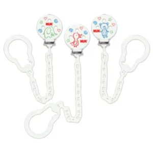 Nuk Soother Chain Assorted Soother Chain 1 PC