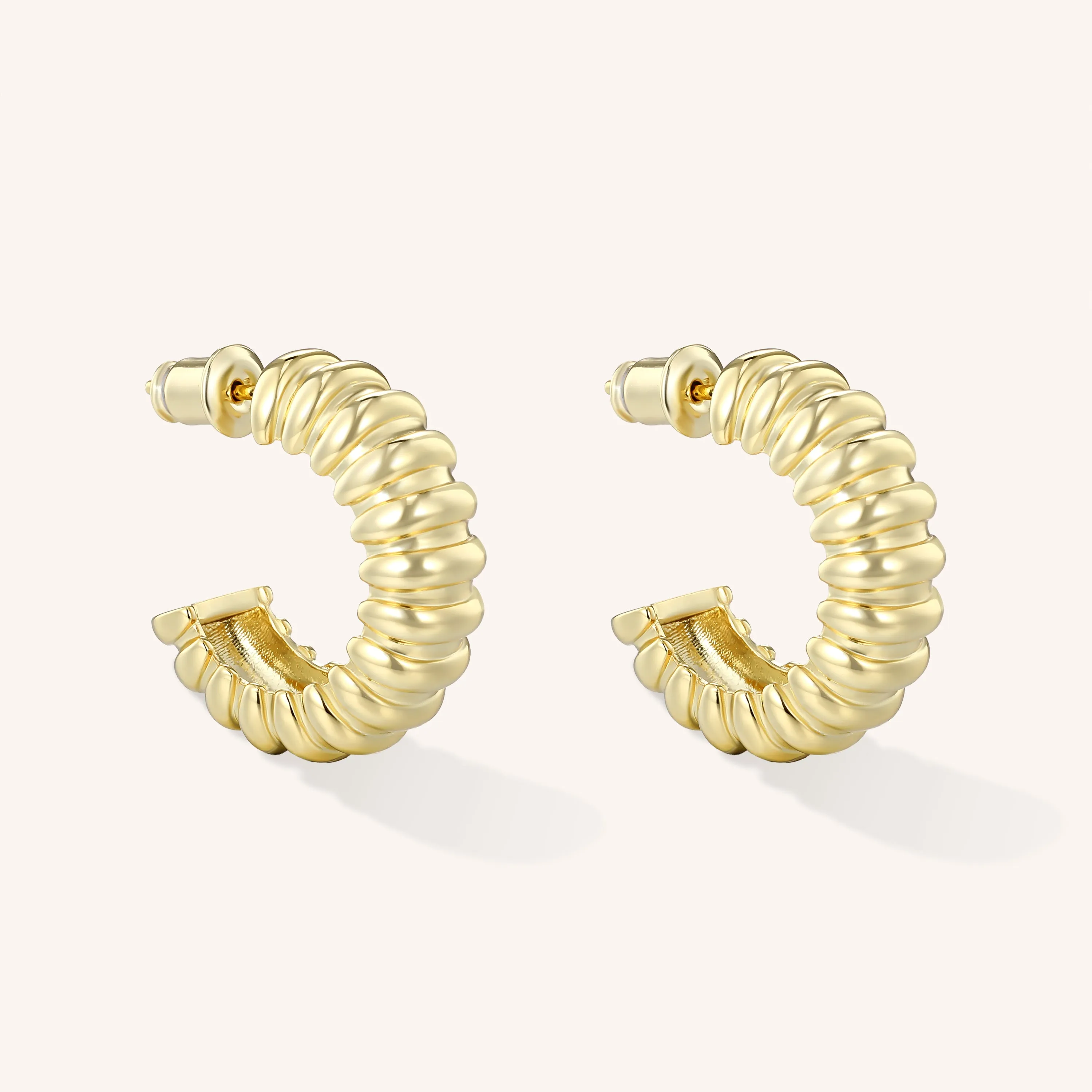 Olivia Bold Hoop Earrings