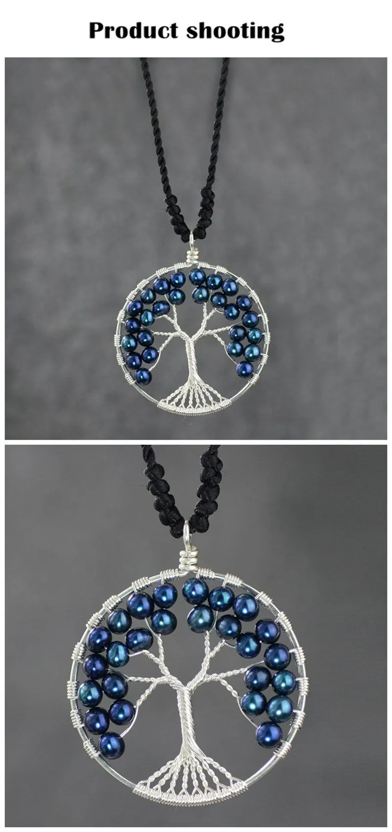 Original design jewelry, Natural Pearl Life Tree Necklaces & Pendant fine jewelry for women