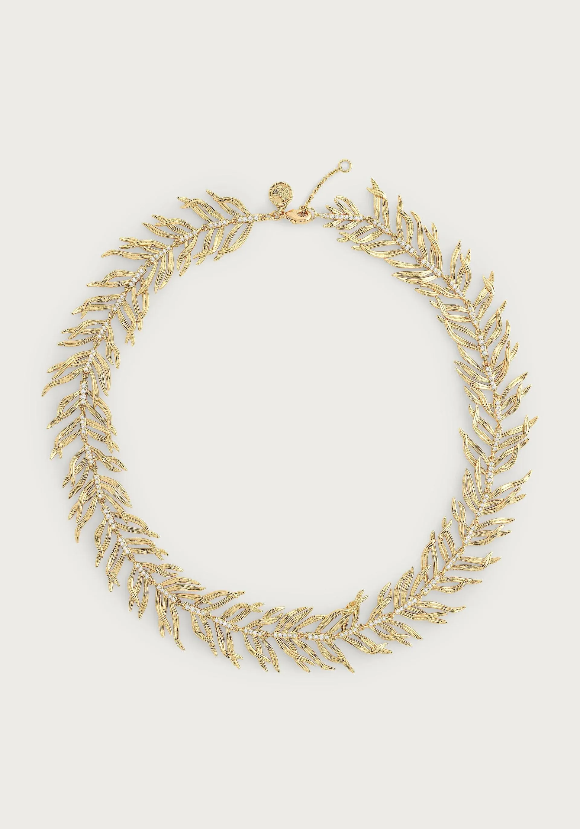 Palm Leaves Necklace