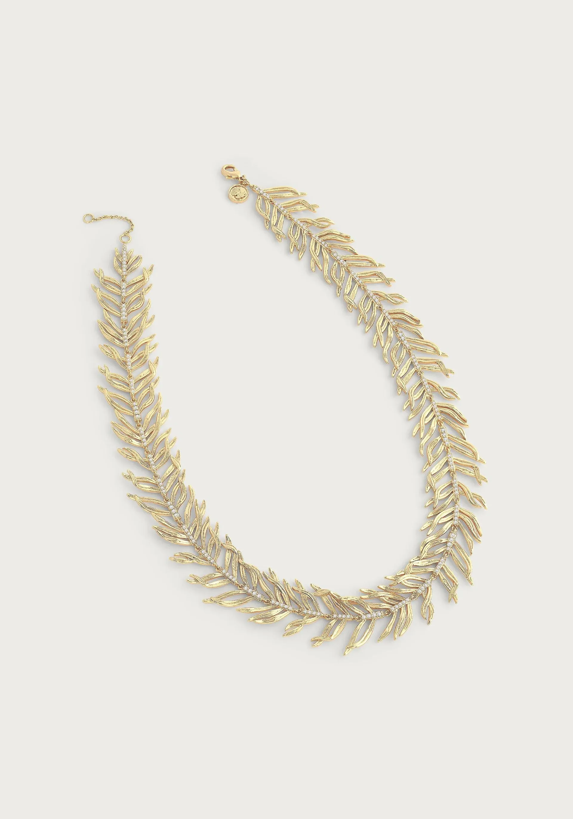 Palm Leaves Necklace