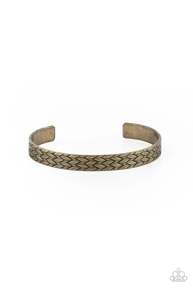 Paparazzi Bracelet ~ Mind Games - Brass