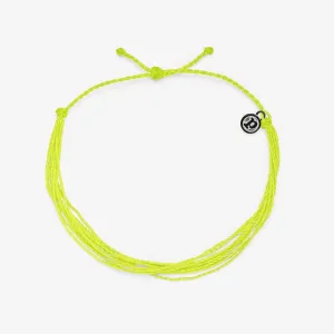 PURA VIDA ORIGINAL ANKLET NEON YELLOW