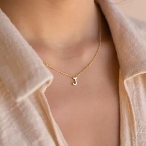 Pure Initial Necklace