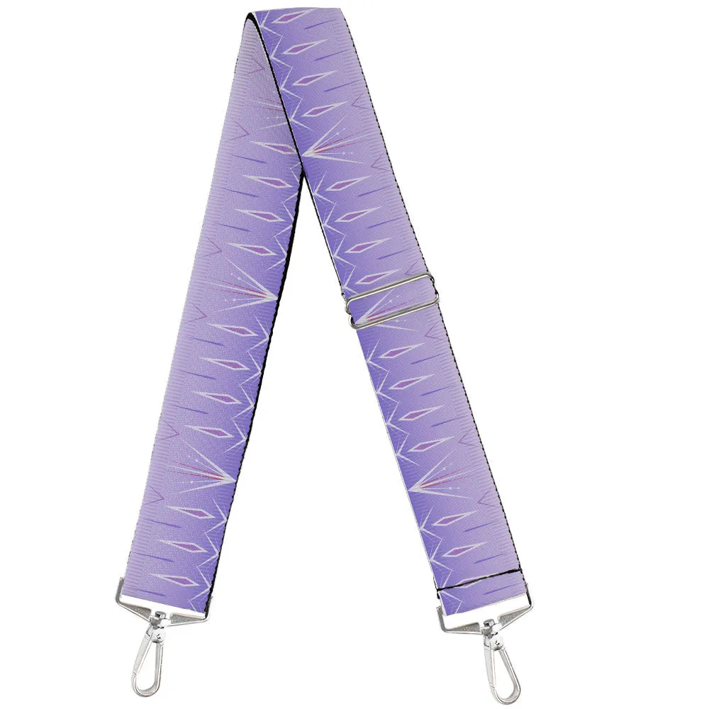 Purse Strap - Frozen II Elsa Bounding Purples White