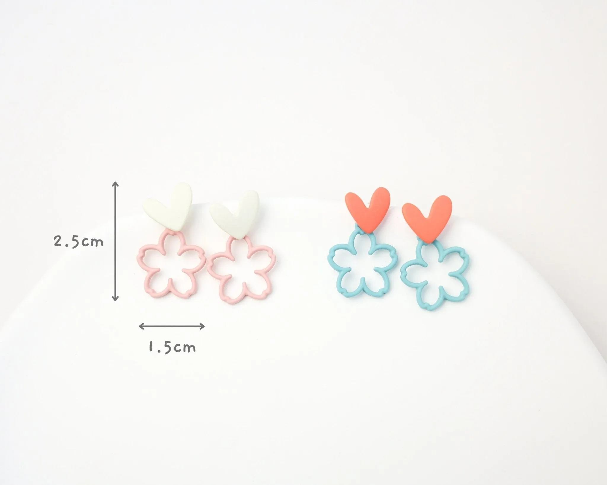 Sakura Flower Drop Earrings