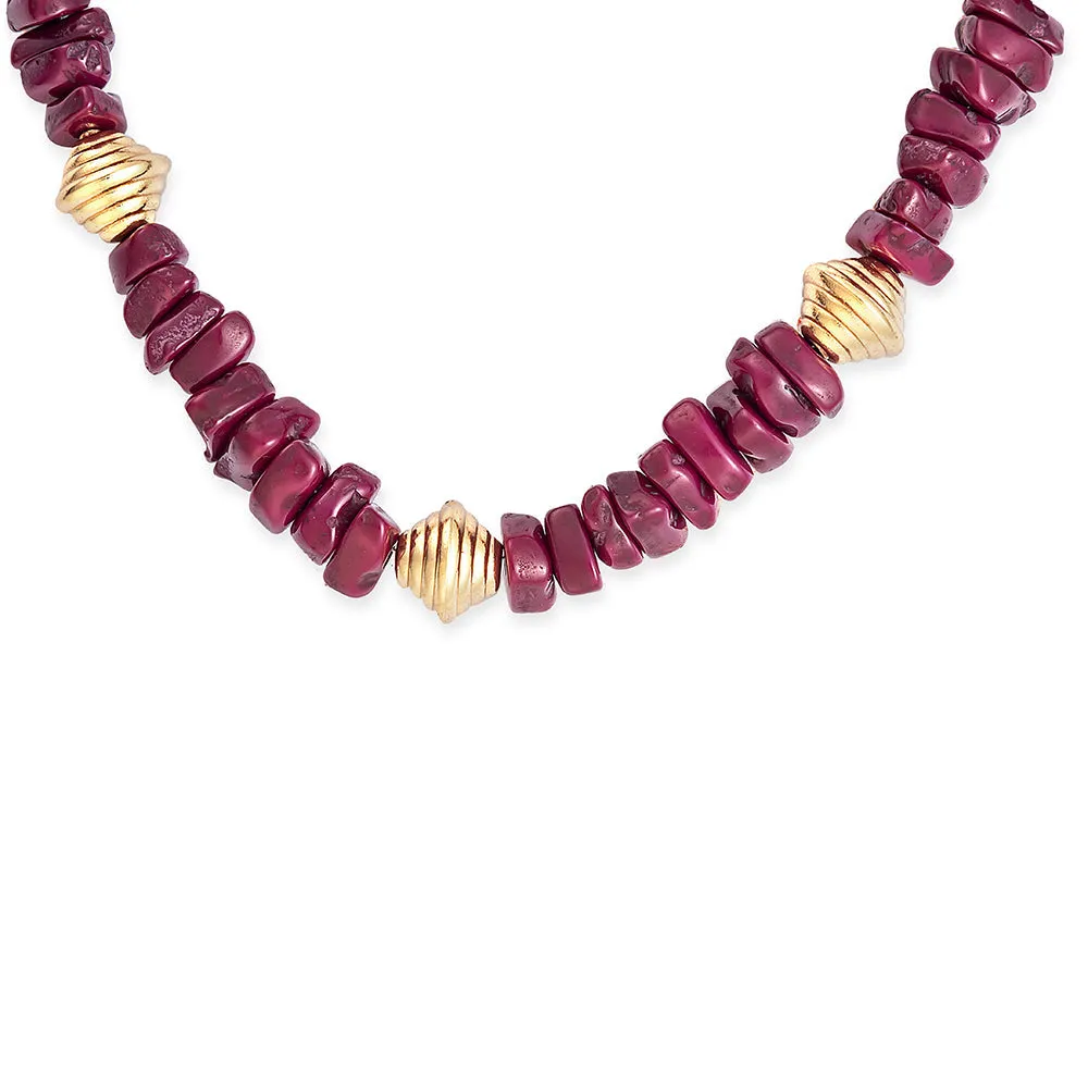 Scarlet Gems Necklace