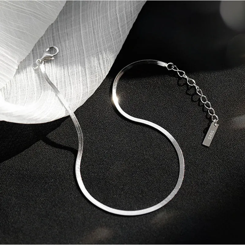 Snake Bone Anklet Korean Style Simple Personality