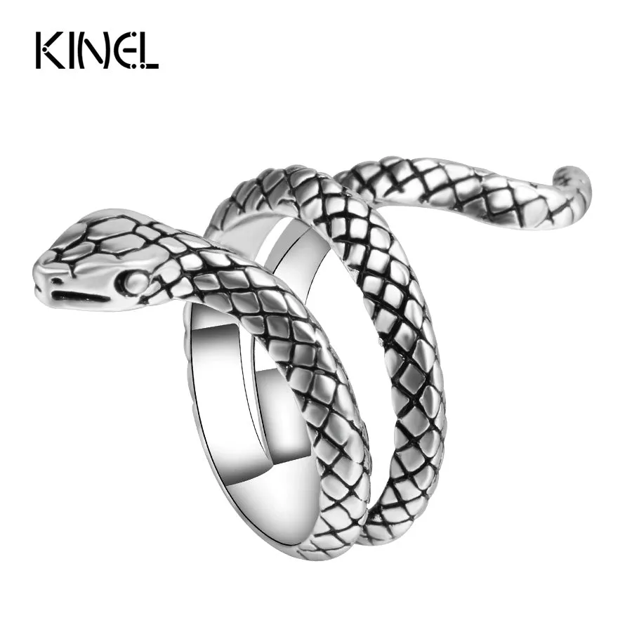 Snake Rings For Women Color Silver