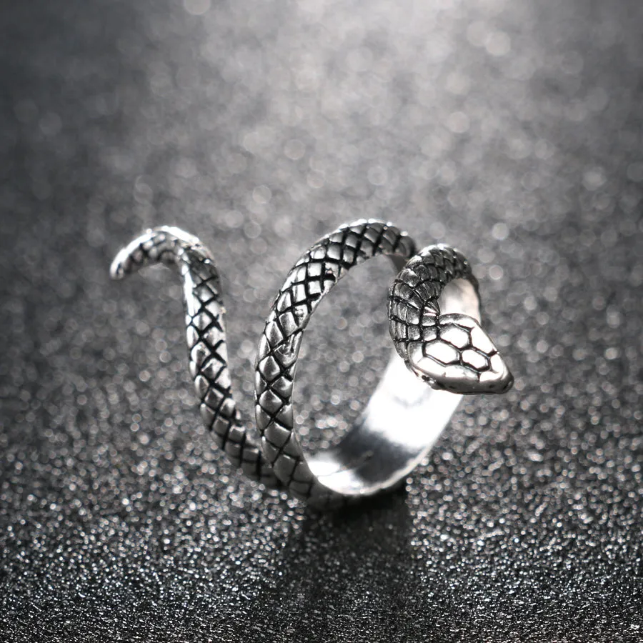 Snake Rings For Women Color Silver