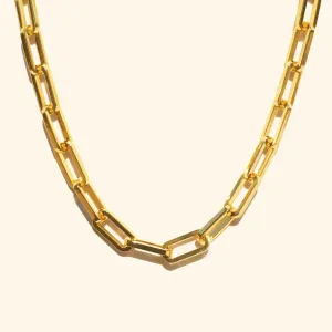 Square Modern Chain Choker