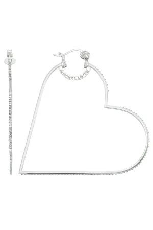 The Love Hoops with Diamond Embellishments - Extra Large