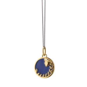 Vermeil Virgo Horoscope Charm Necklace