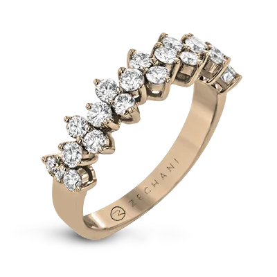 ZR2000 Right Hand Ring in 14k Gold with Diamonds