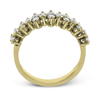 ZR2000 Right Hand Ring in 14k Gold with Diamonds