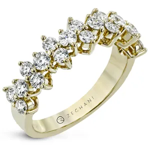 ZR2000 Right Hand Ring in 14k Gold with Diamonds